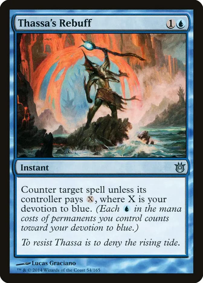Card image of Thassa's Rebuff