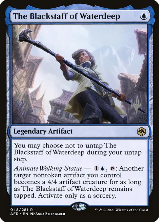 Card image of The Blackstaff of Waterdeep