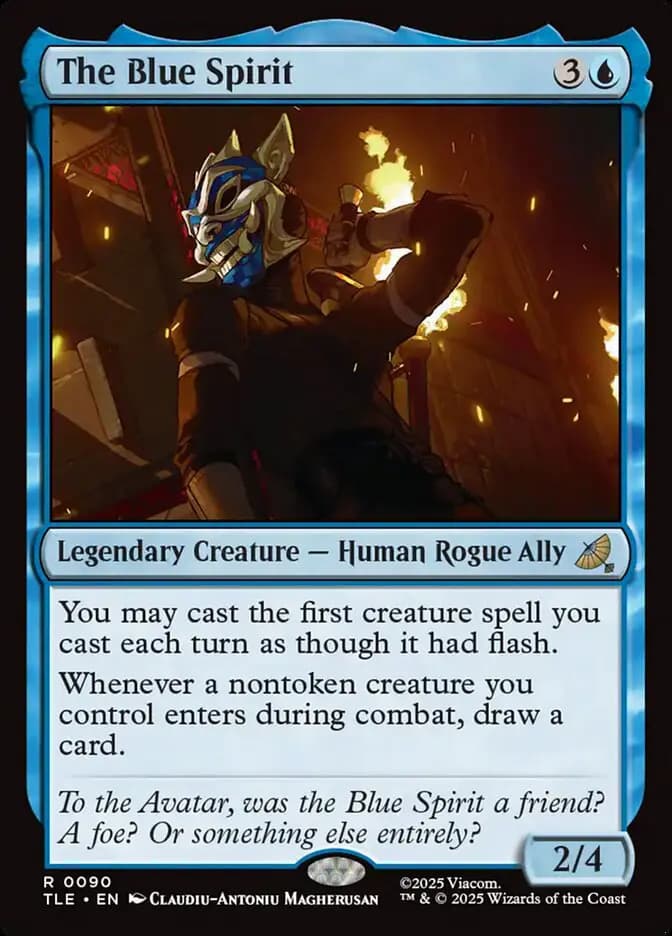 Card image of The Blue Spirit