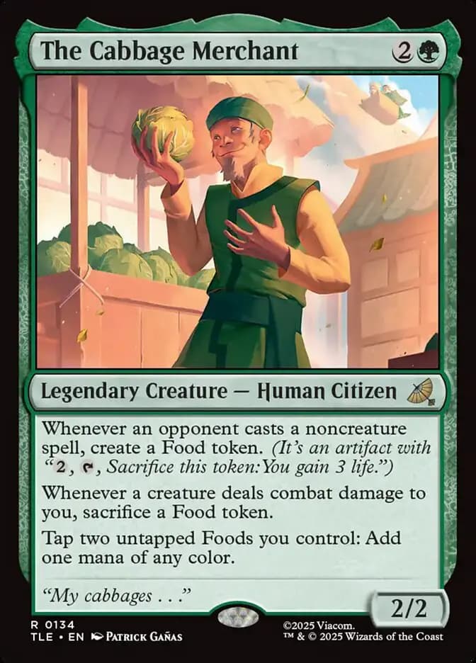 Card image of The Cabbage Merchant
