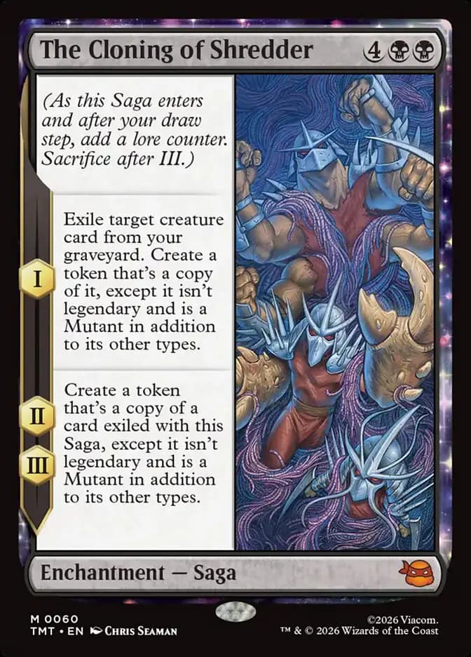 Card image of The Cloning of Shredder