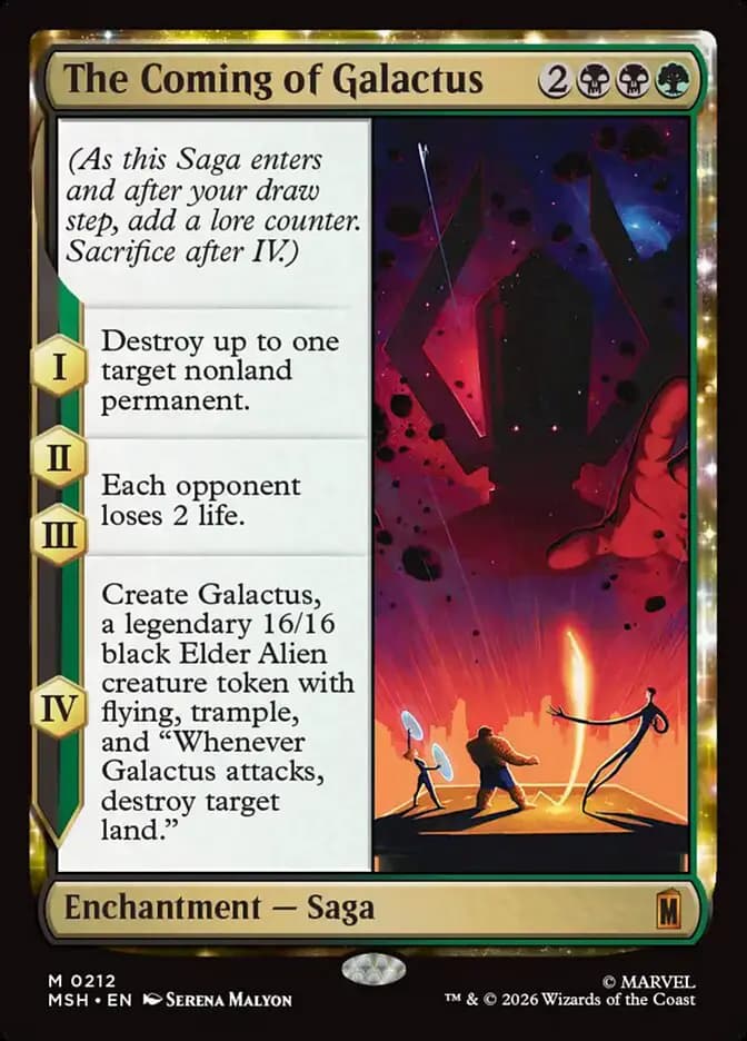 Card image of The Coming of Galactus