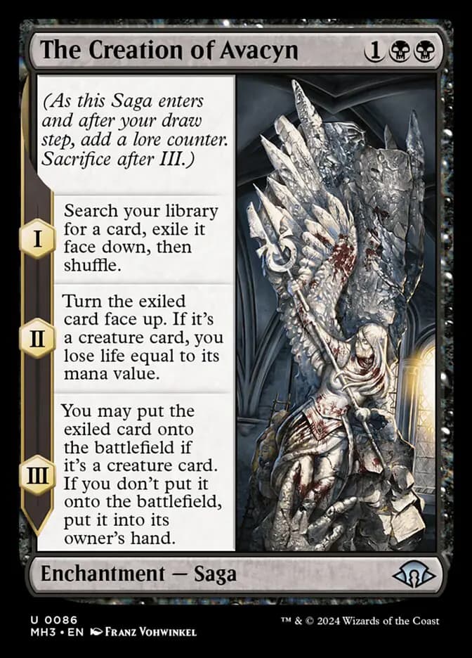Card image of The Creation of Avacyn