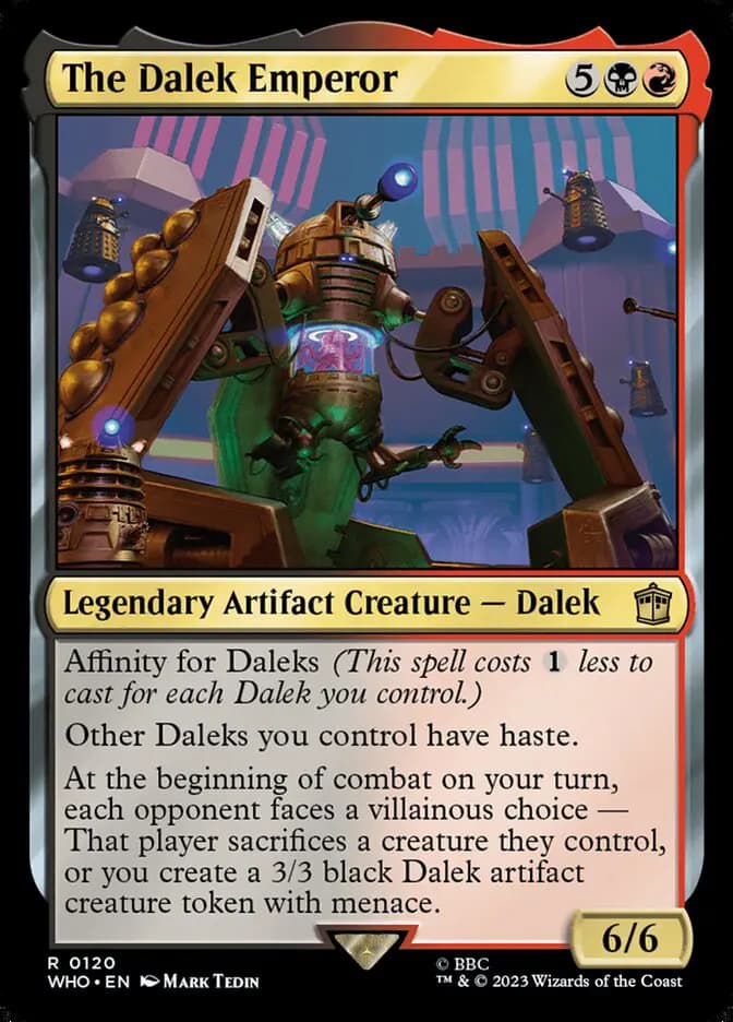 Card image of The Dalek Emperor