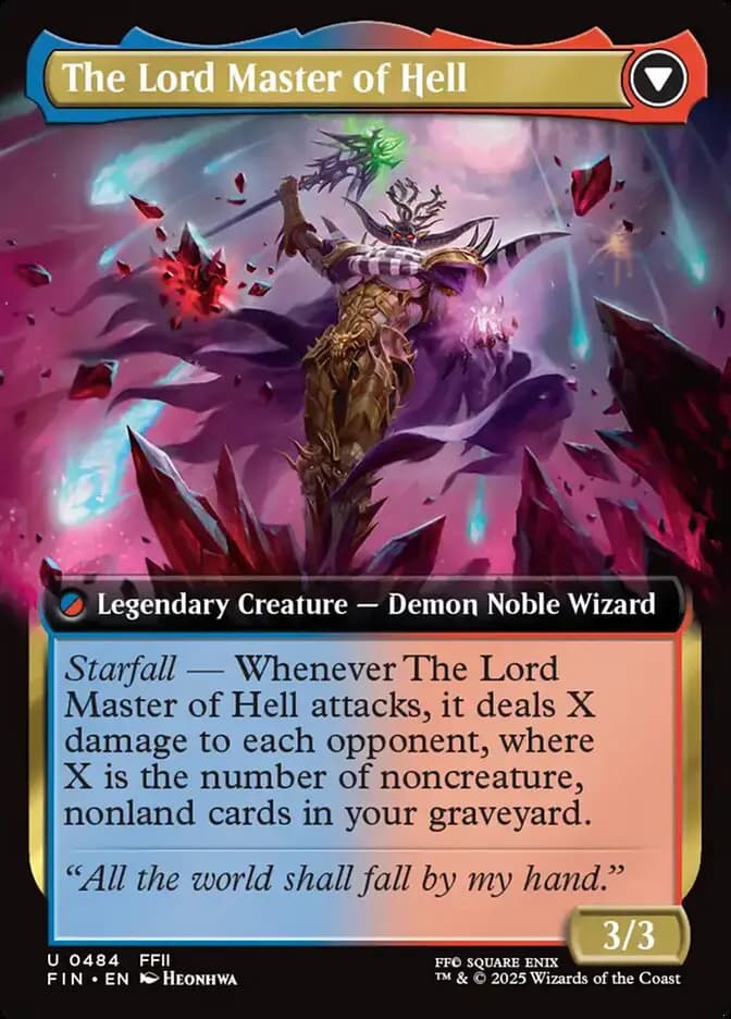 Card image of The Emperor of Palamecia / The Lord Master of Hell