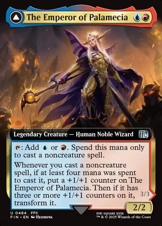 Card image of The Emperor of Palamecia / The Lord Master of Hell