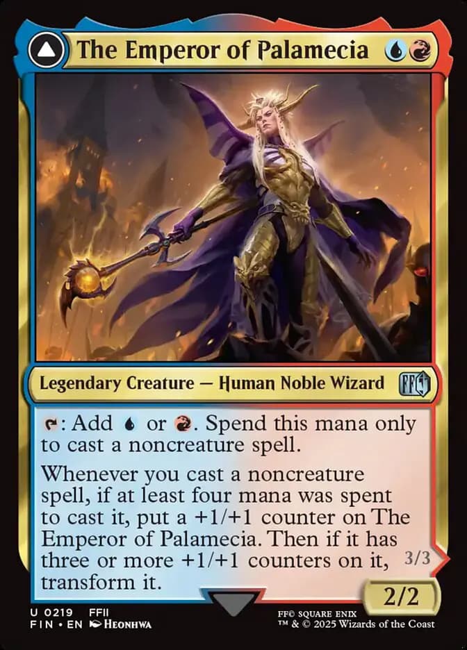 Card image of The Emperor of Palamecia / The Lord Master of Hell