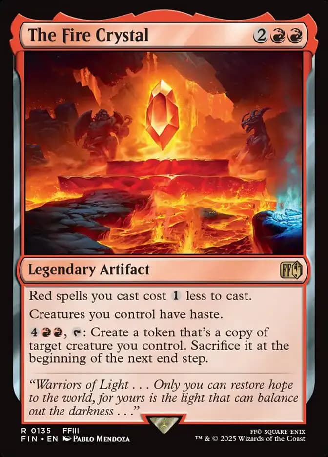 Card image of The Fire Crystal