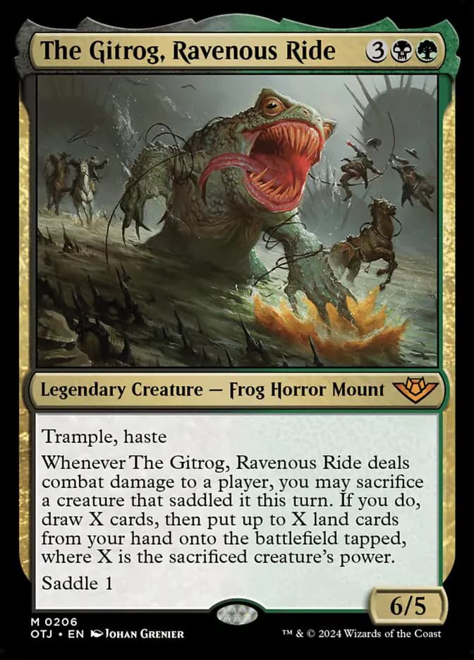 Card image of The Gitrog, Ravenous Ride