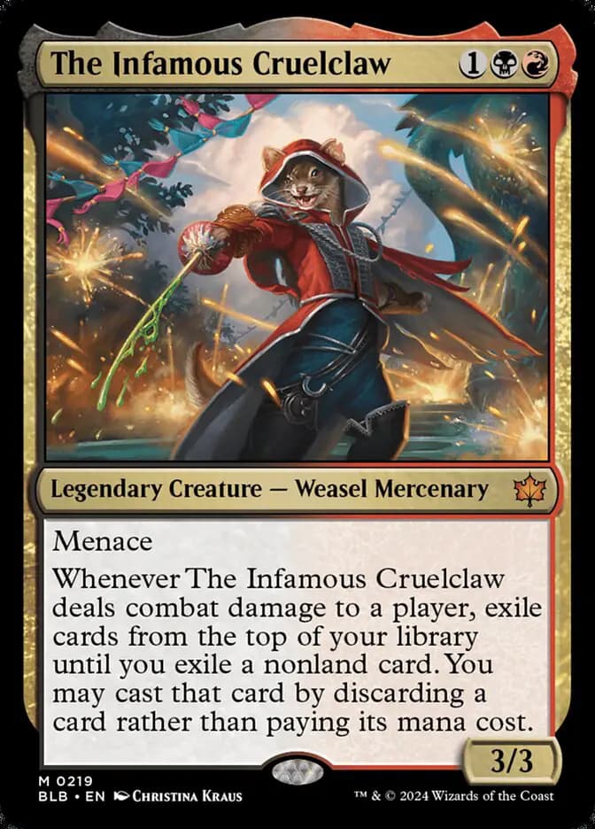 Card image of The Infamous Cruelclaw