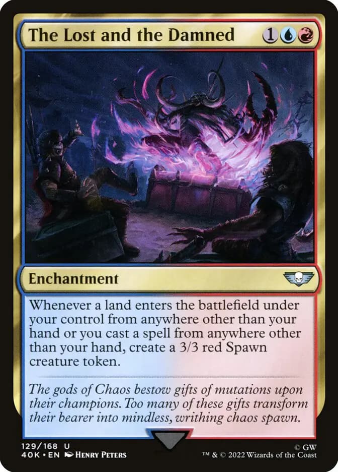 Card image of The Lost and the Damned