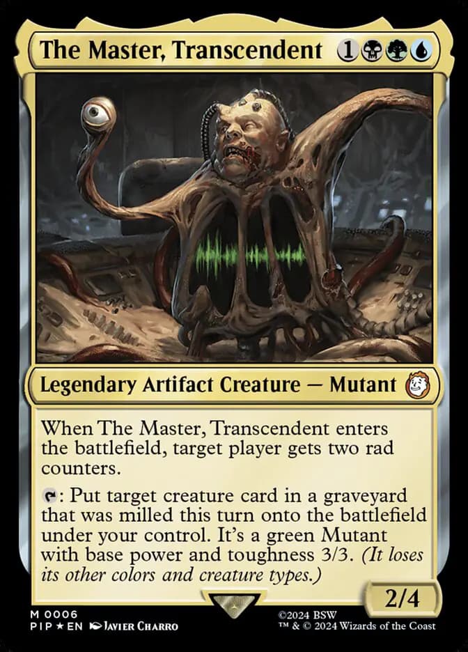 Card image of The Master, Transcendent