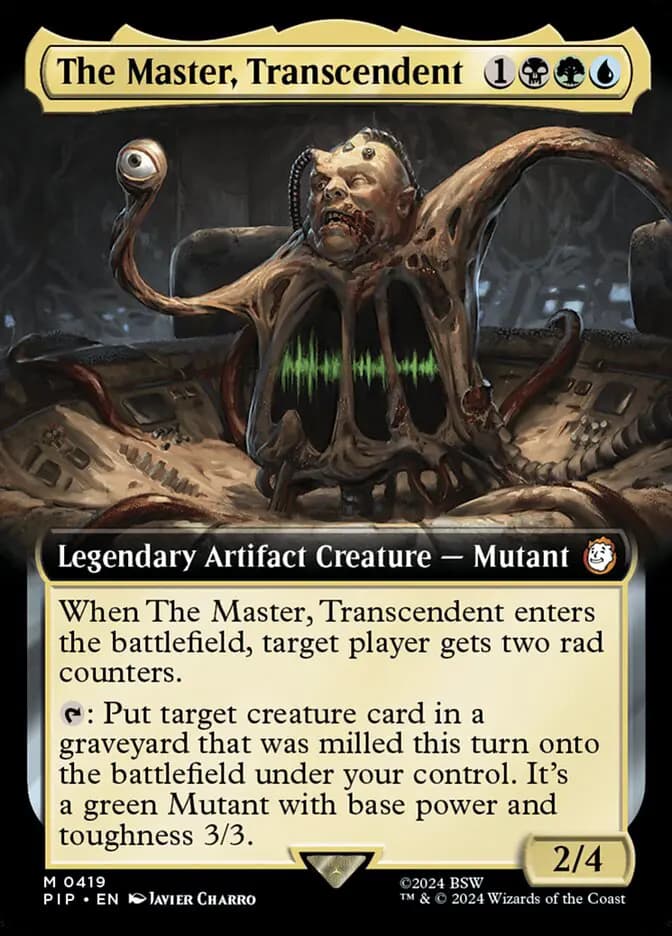 Card image of The Master, Transcendent