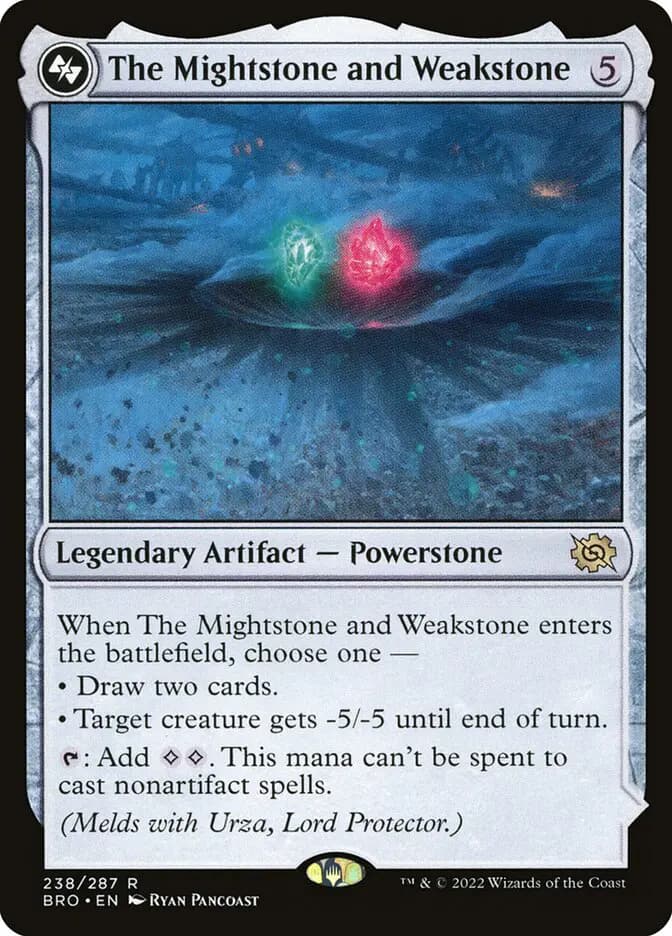 Card image of The Mightstone and Weakstone