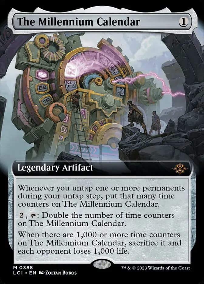 Card image of The Millennium Calendar