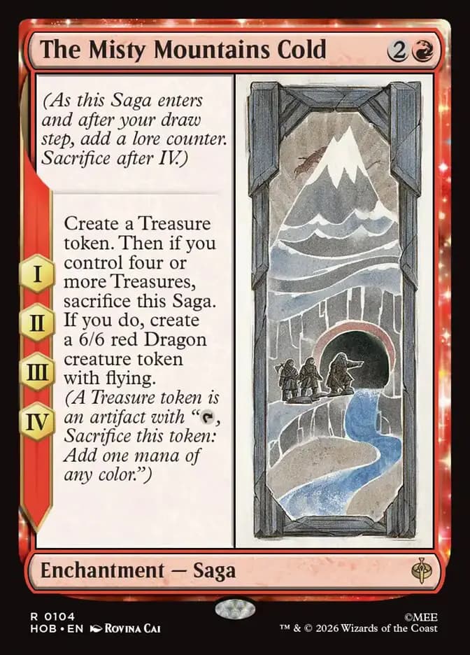 Card image of The Misty Mountains Cold