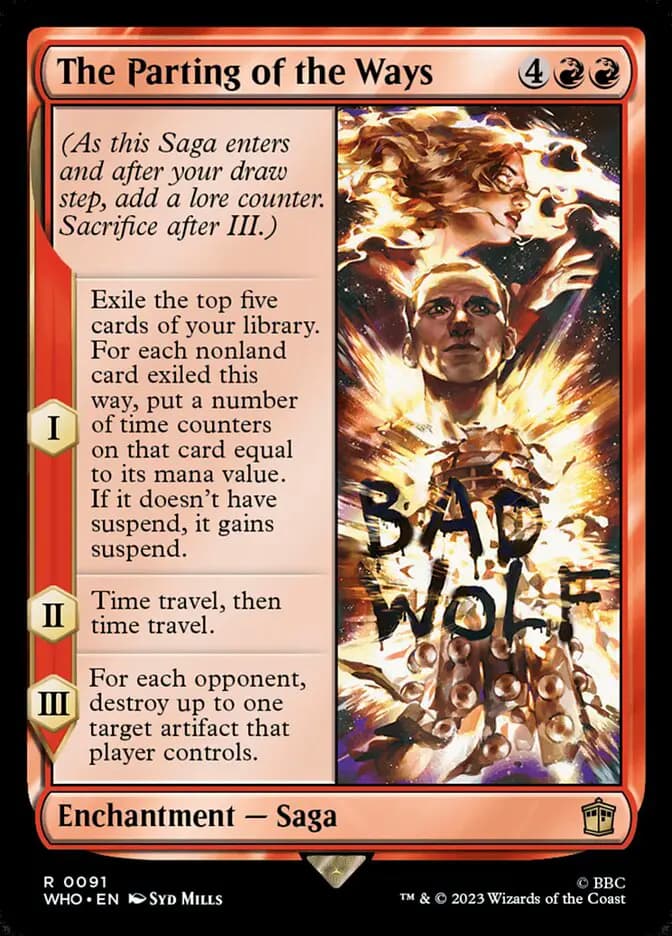 Card image of The Parting of the Ways