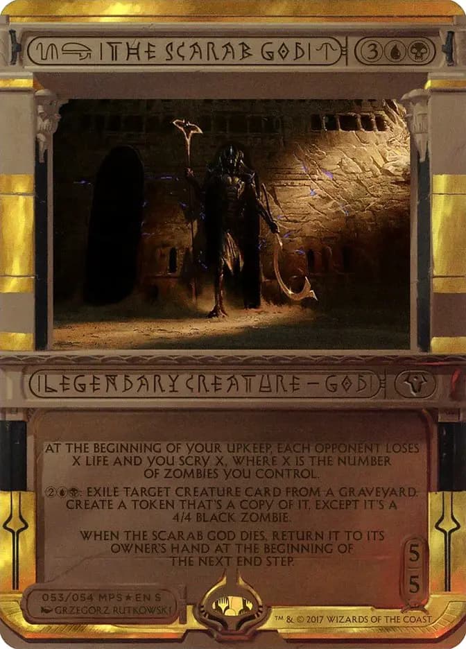 Card image of The Scarab God