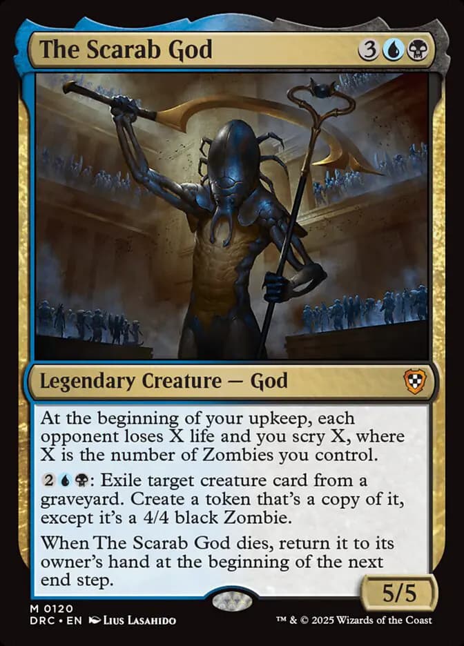 Card image of The Scarab God