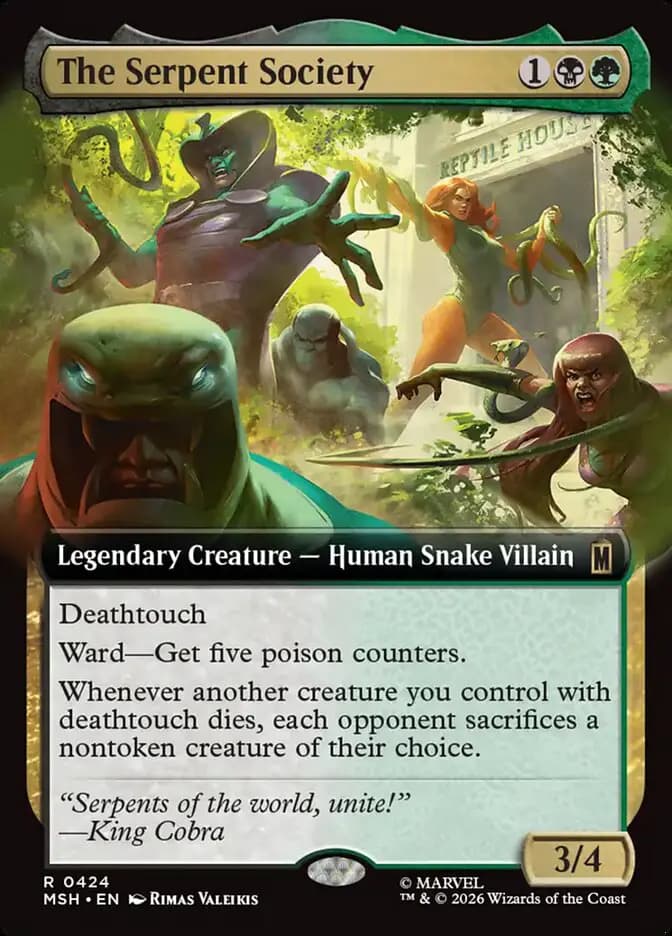 Card image of The Serpent Society