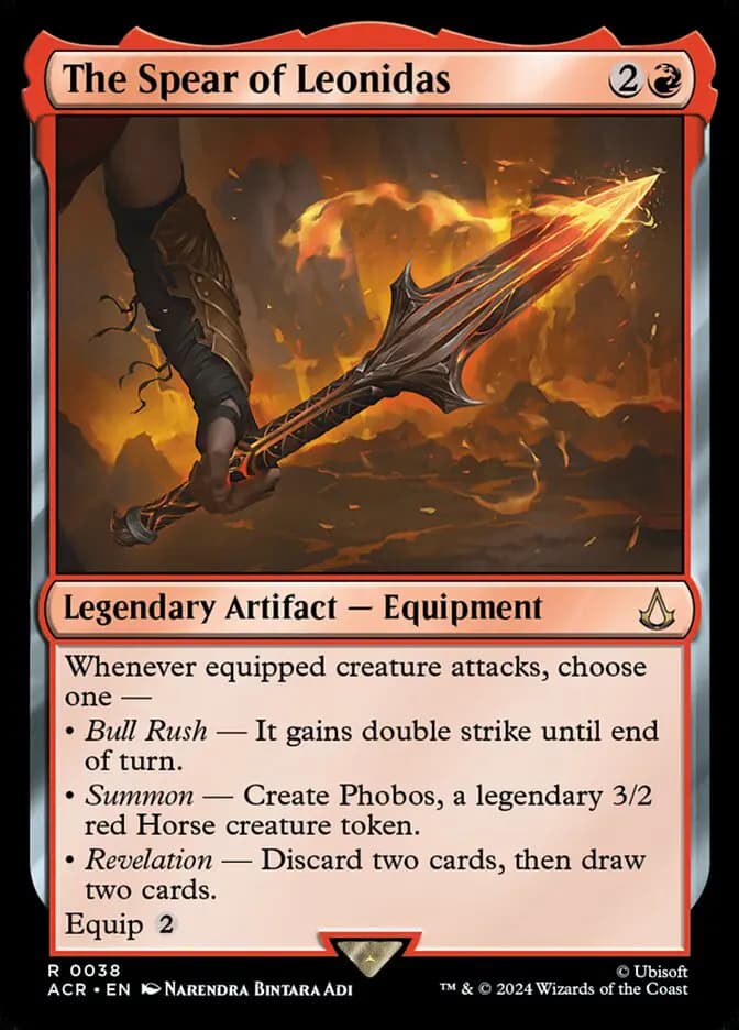 Card image of The Spear of Leonidas