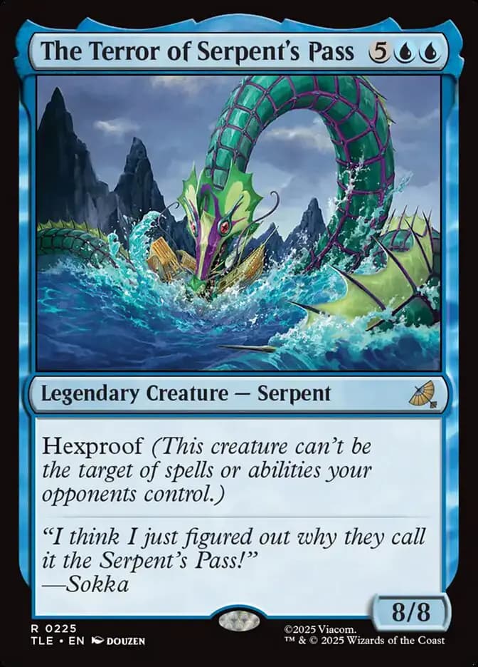 Card image of The Terror of Serpent's Pass