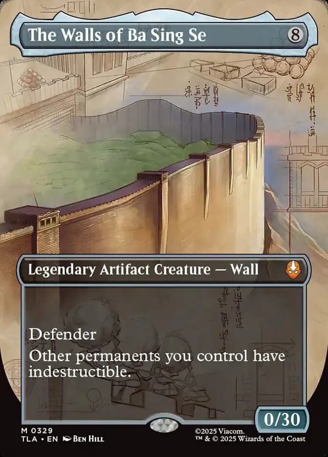 Card image of The Walls of Ba Sing Se