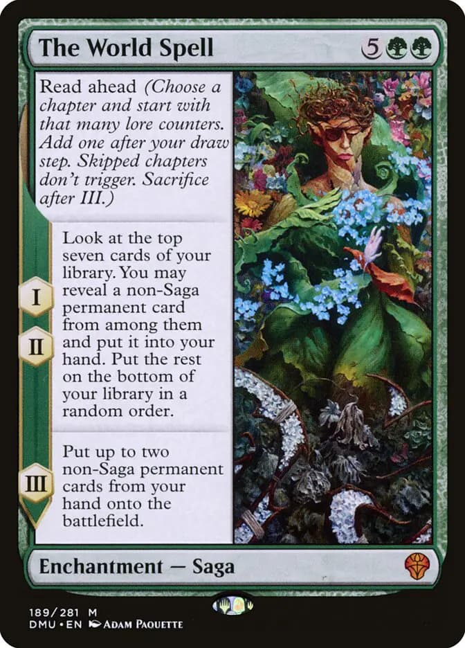 Card image of The World Spell