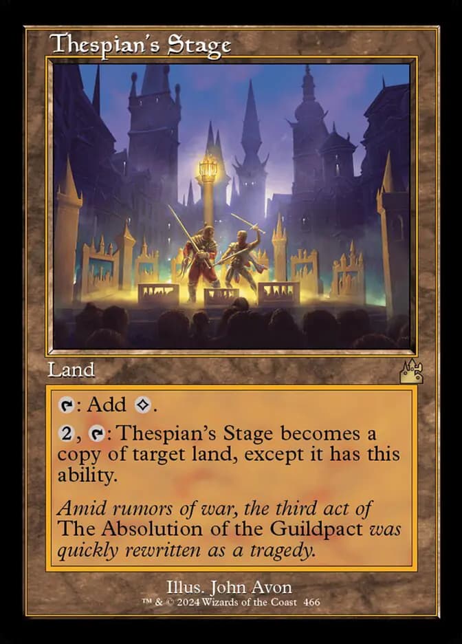 Card image of Thespian's Stage