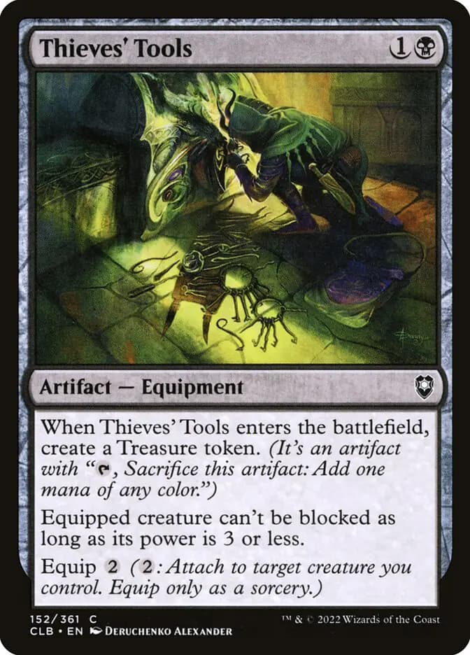 Card image of Thieves' Tools