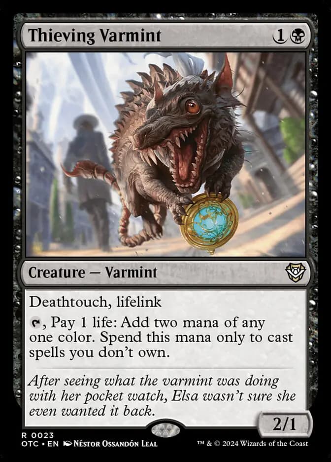 Card image of Thieving Varmint