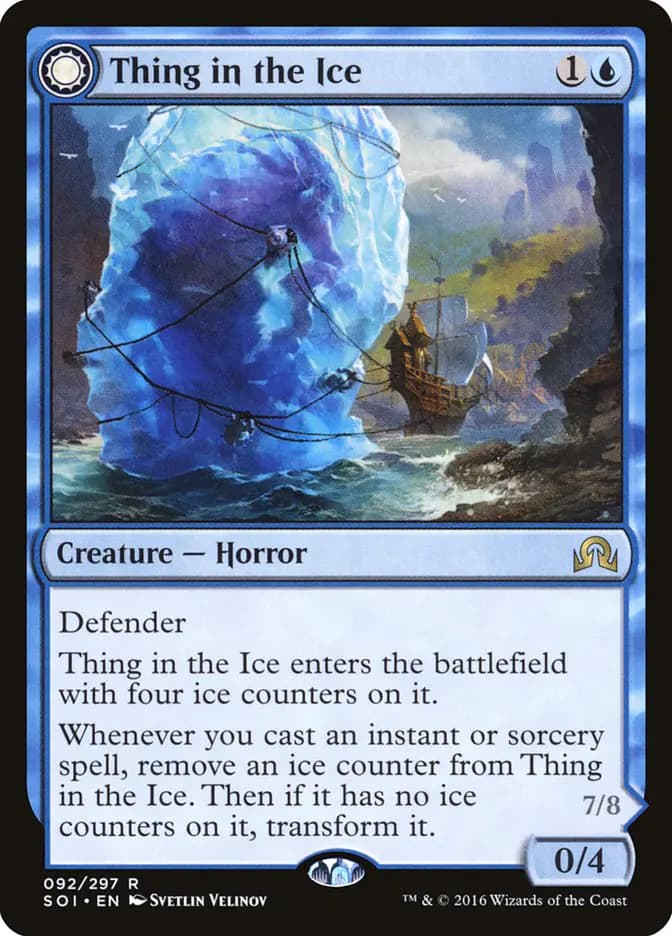 Card image of Thing in the Ice / Awoken Horror