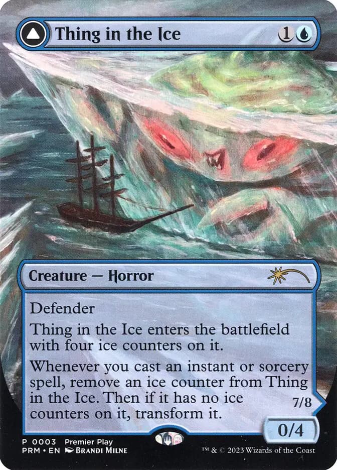 Card image of Thing in the Ice / Awoken Horror
