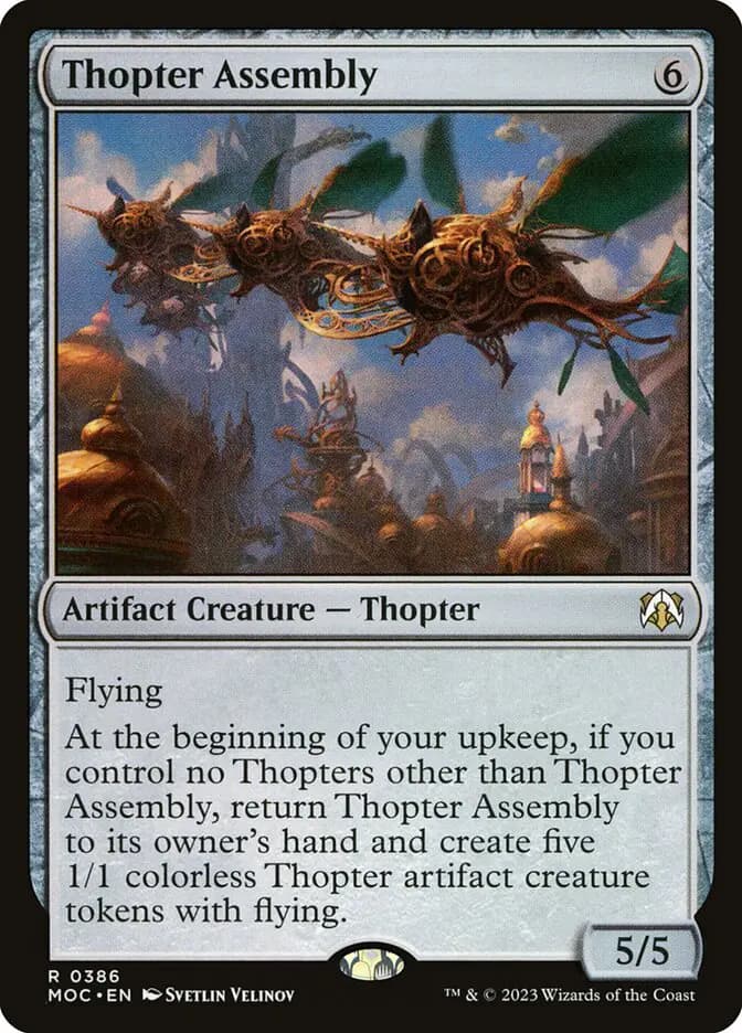 Card image of Thopter Assembly