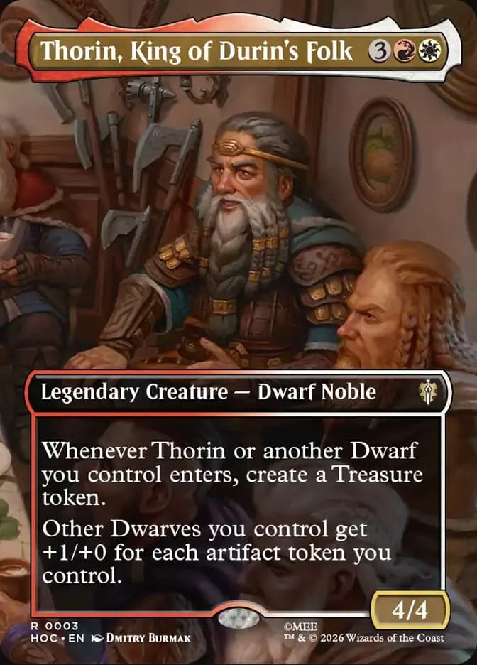 Card image of Thorin, King of Durin's Folk