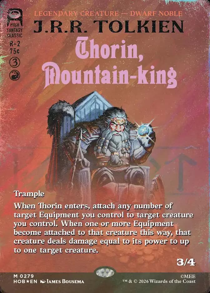 Card image of Thorin, Mountain-king