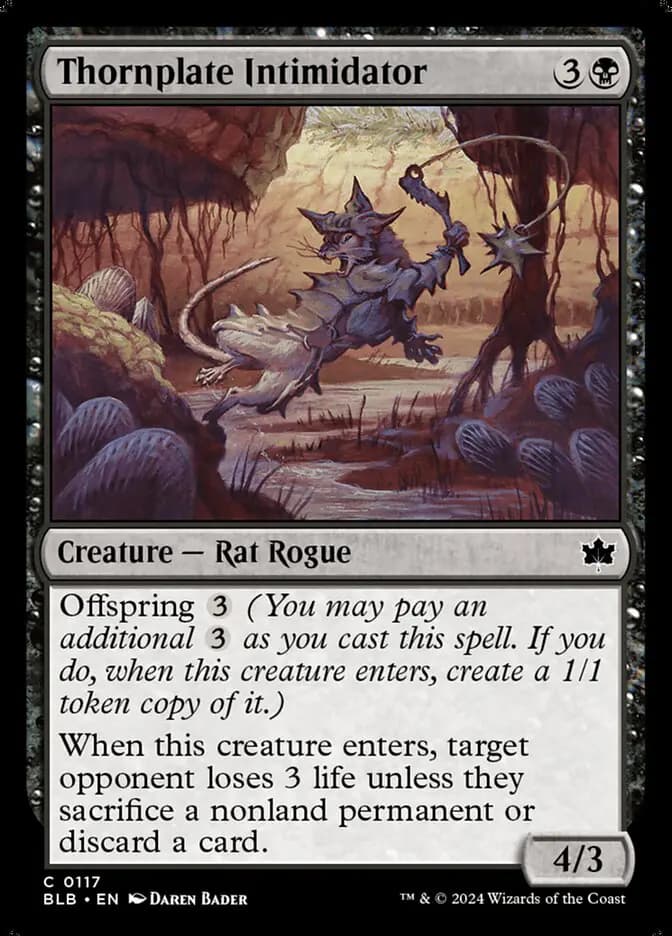 Card image of Thornplate Intimidator