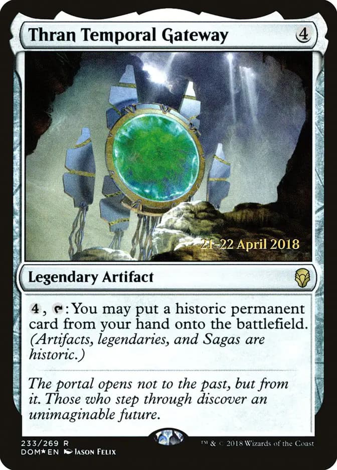 Card image of Thran Temporal Gateway