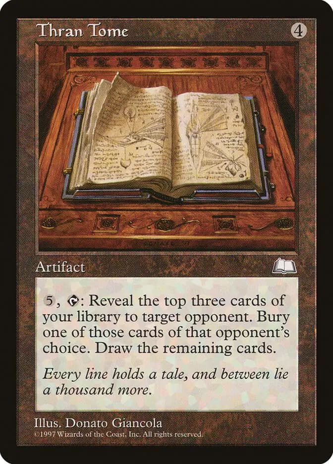 Card image of Thran Tome