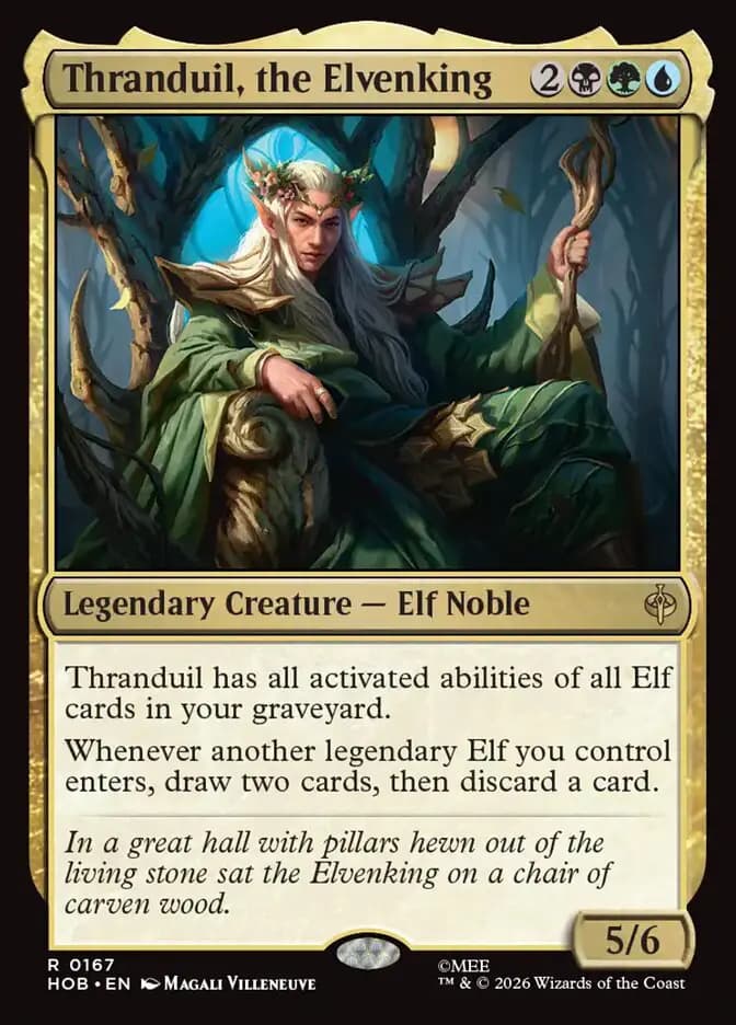 Card image of Thranduil, the Elvenking