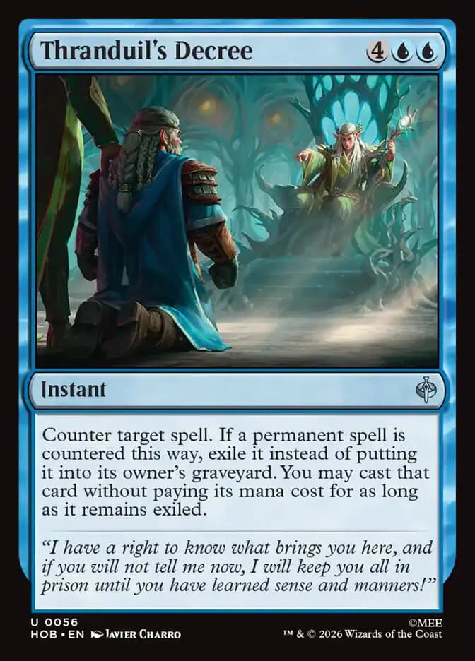 Card image of Thranduil's Decree