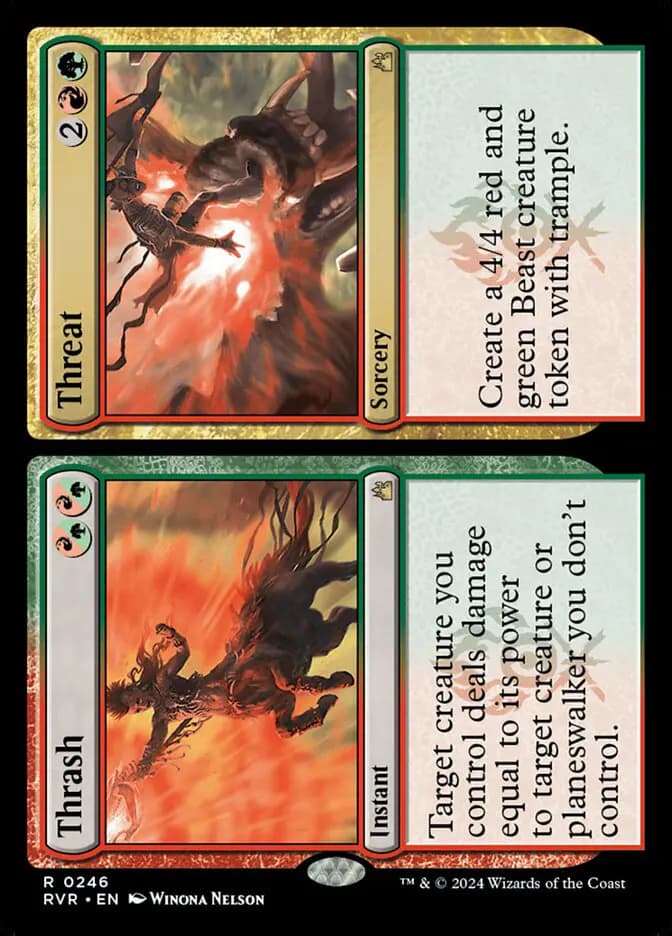 Card image of Thrash / Threat