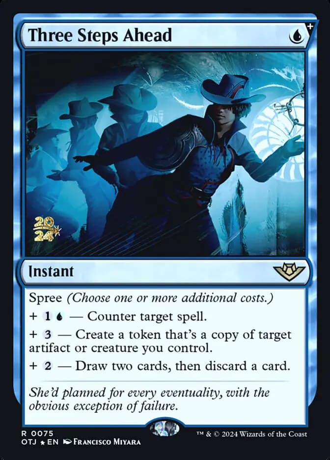 Card image of Three Steps Ahead