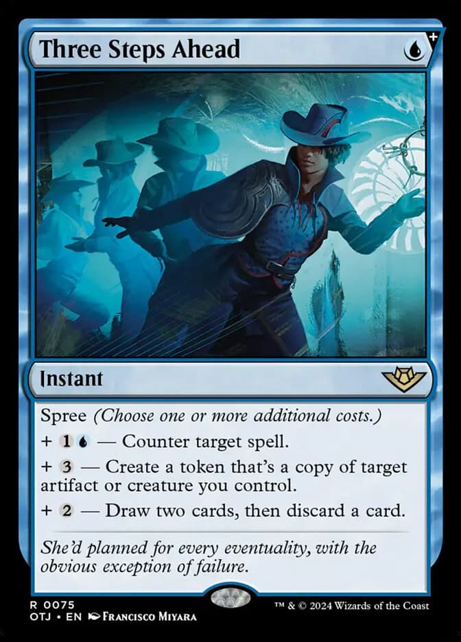 Card image of Three Steps Ahead