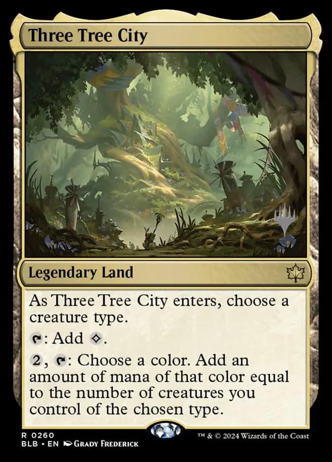 Card image of Three Tree City