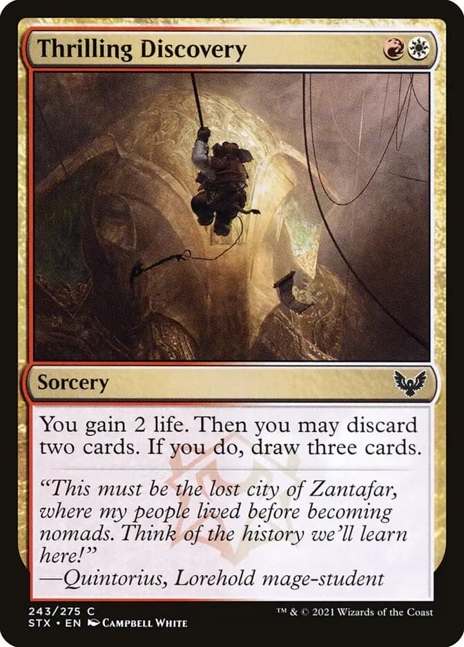 Card image of Thrilling Discovery