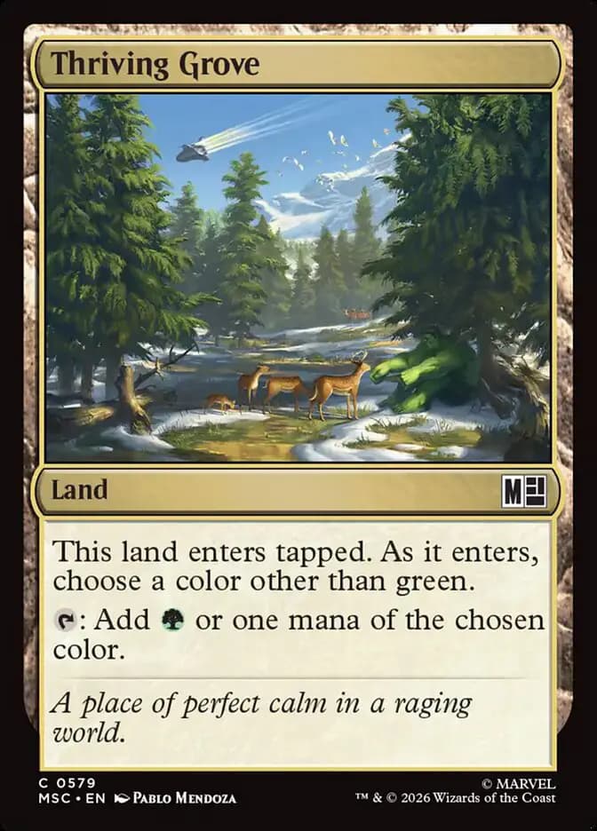 Card image of Thriving Grove