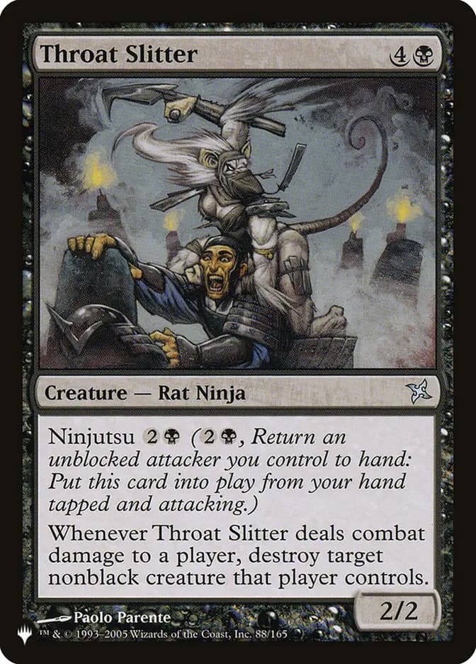 Card image of Throat Slitter