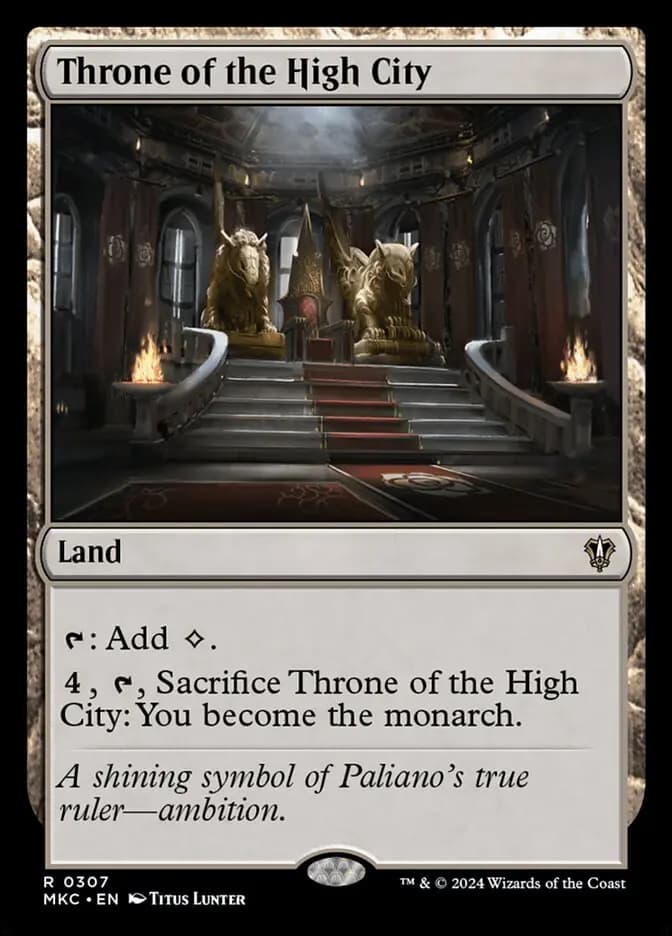 Card image of Throne of the High City