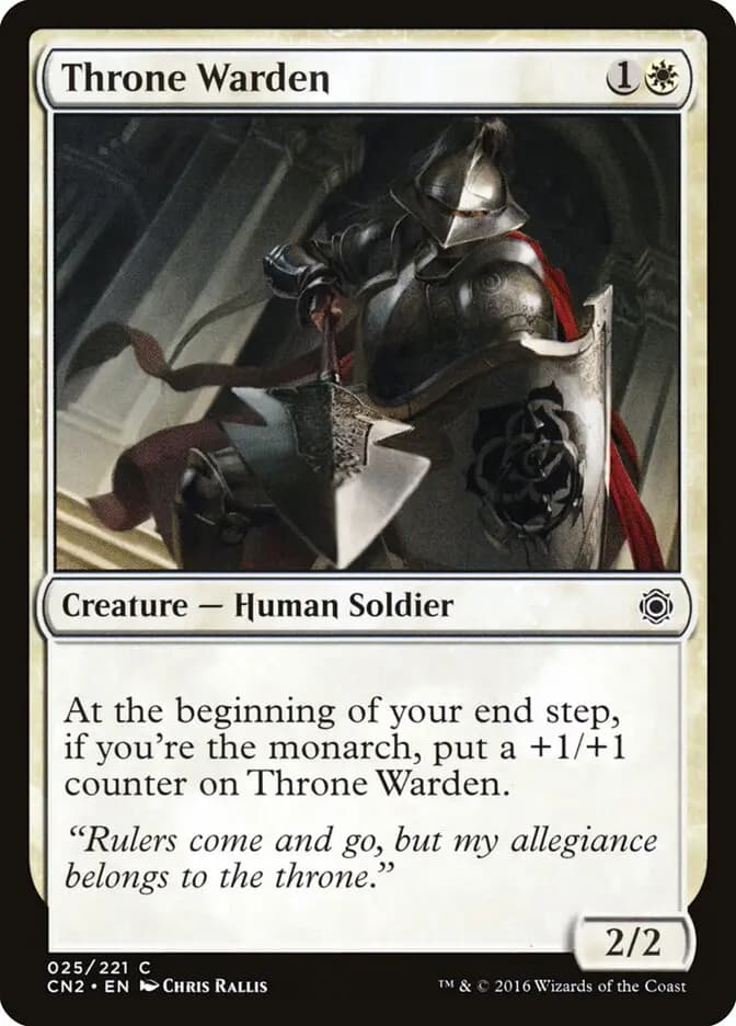 Card image of Throne Warden